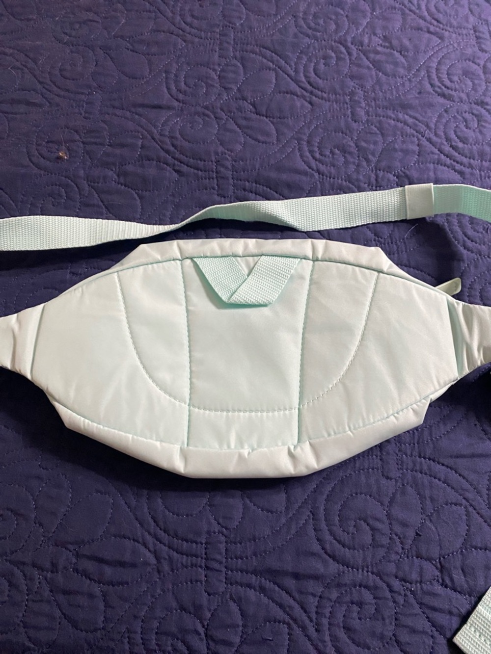 adidas Trefoil Pastel Mint Waist Bag - Picture 2 of 4